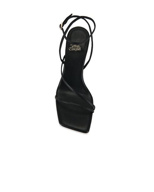 Jeffrey Campbell Black Highlight Wedge Sandal