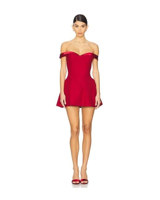 Mirror Palais Red Lady Dress