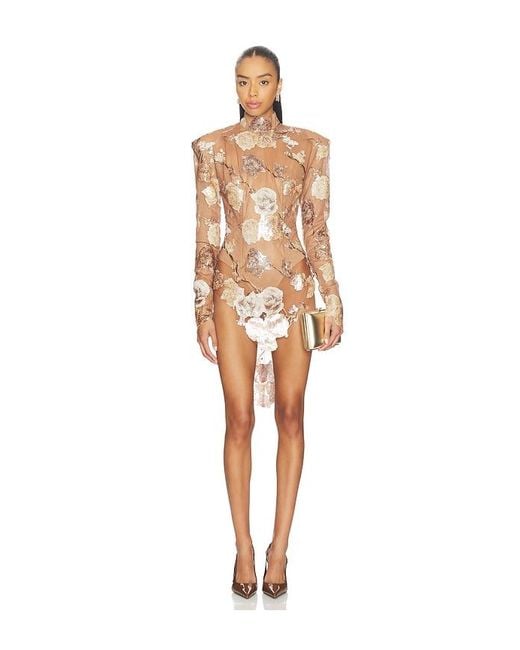 The Dolls House Natural Gardinia Romper