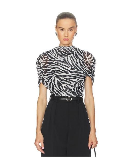 Amanda Uprichard Black X Revolve Evianna Top