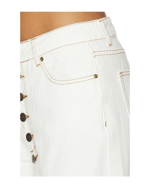 Lioness White Penny Jean