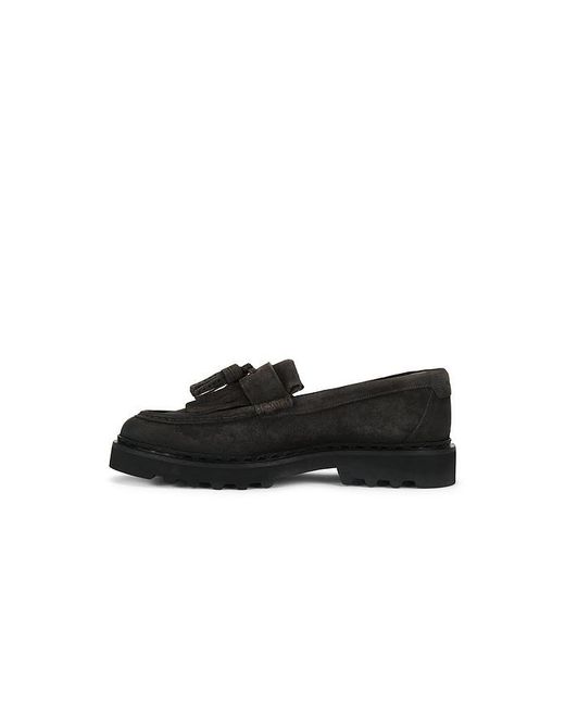 AllSaints Black Skiff Tassel Loafer for men