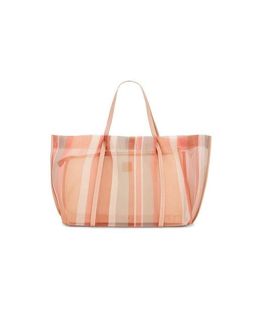 Dolce Vita Pink Aislin Large Mesh Shopper Bag
