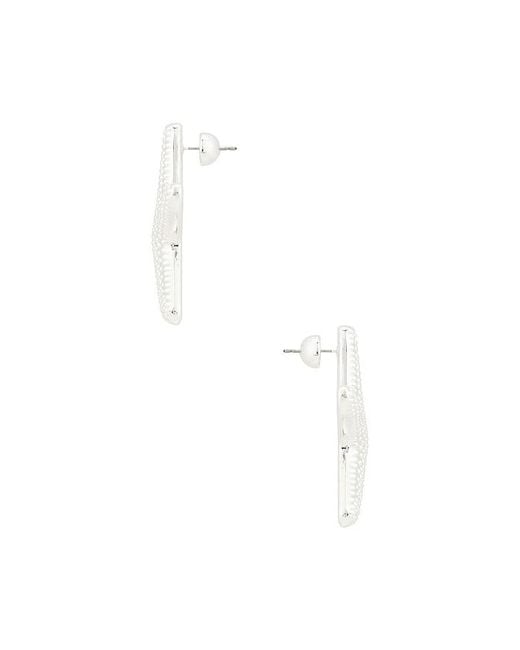 Ettika White Statement Starfish Stud Earrings
