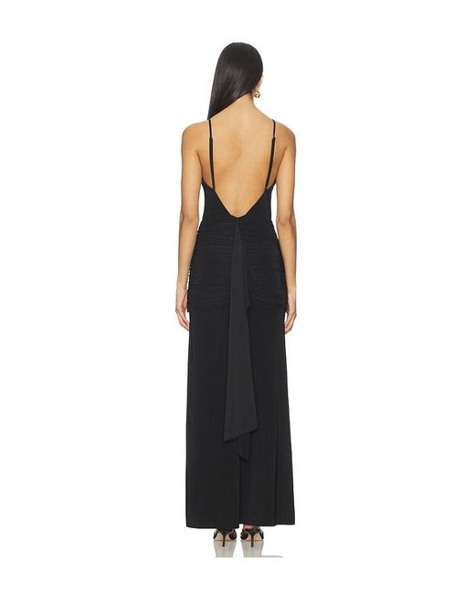 Lovers + Friends Black Eugene Gown