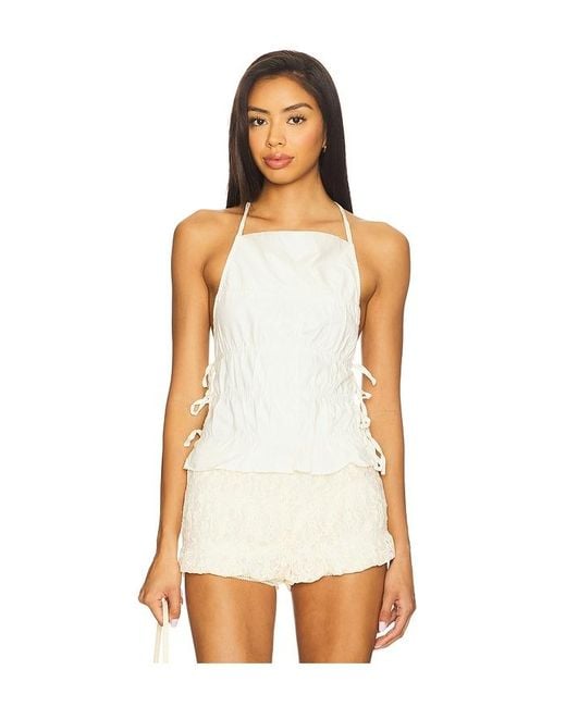Nia White Alix Top