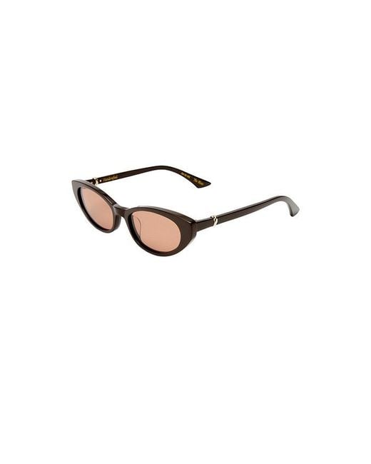 Luv Lou Brown The Blair Sunglasses