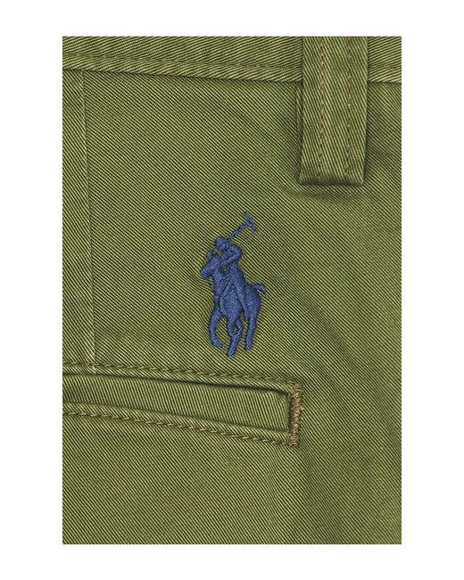 Polo Ralph Lauren Green Bedford Cotton Stretch Twill Short for men