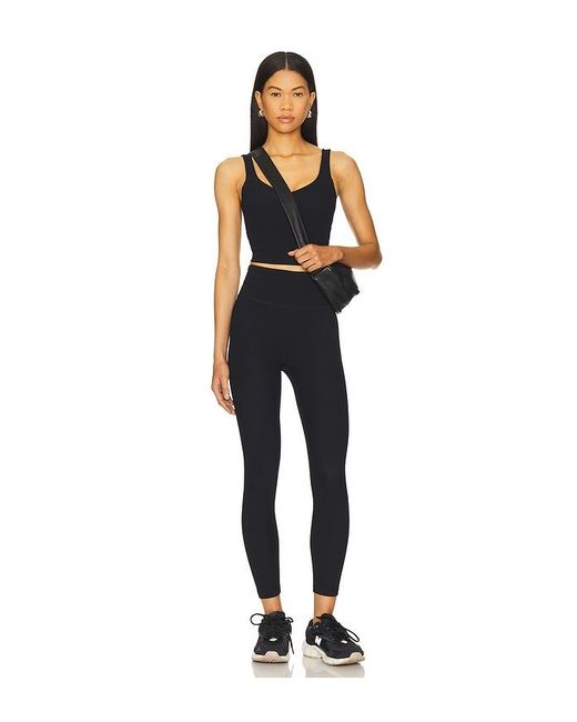 Beyond Yoga Black Impulse Cropped Tank Top