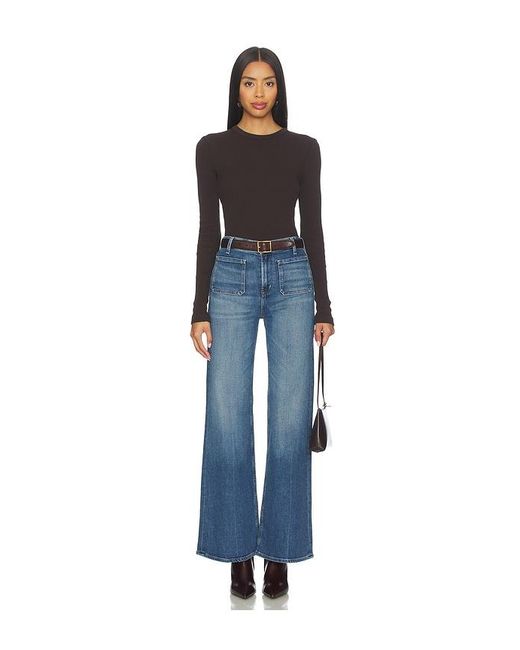 Citizens of Humanity Blue Kimberly Patch Pocket Flare Jeans