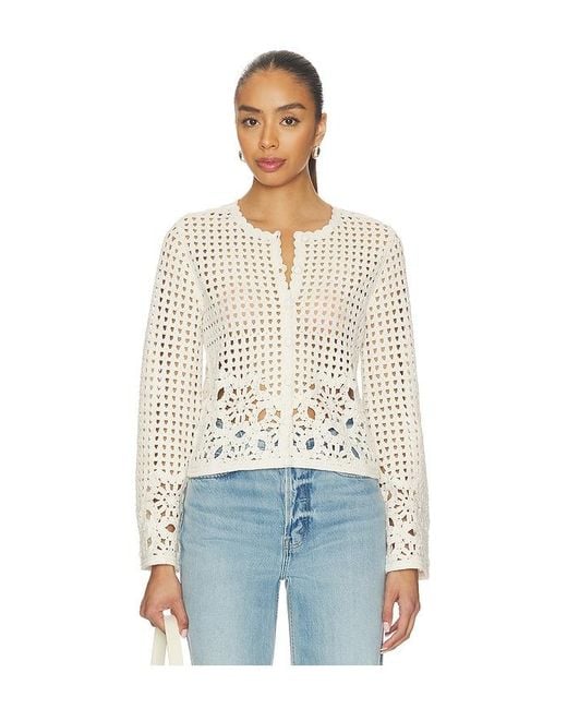 FRAME Natural The Postcard Cardi