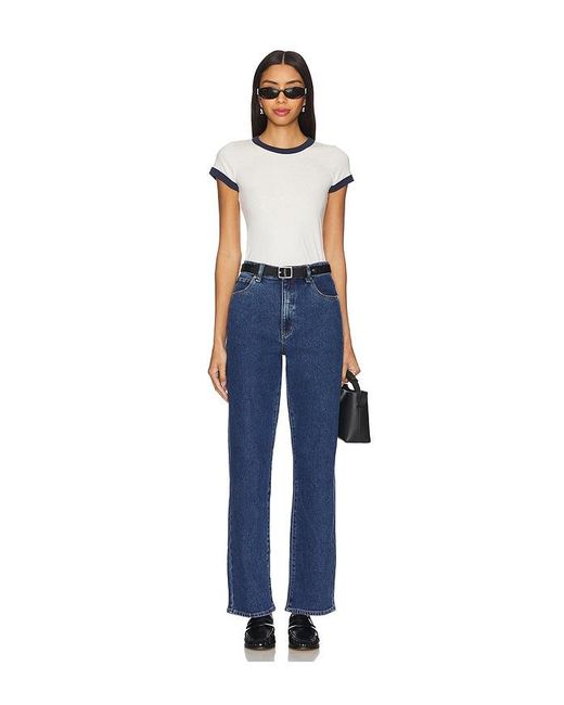 A.Brand Blue 94 Straight Jeans