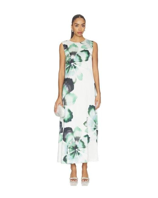 MISA Los Angles White Sylvie Dress