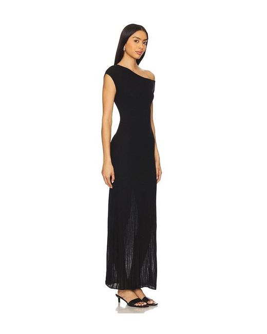 4th & Reckless Black Strickkleid Nyola