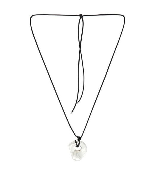Casa Clara Black Lina Corded Necklace