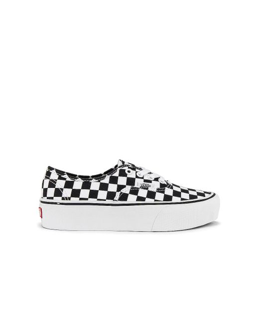 vans authentic platform 2.0 checkerboard