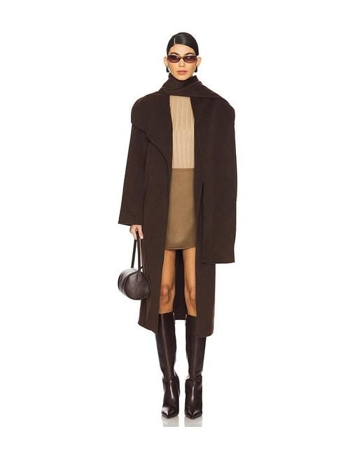 House of Harlow 1960 Brown X Revolve Simran Coat