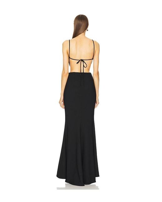 Michael Costello Black X Revolve Caisyn Gown