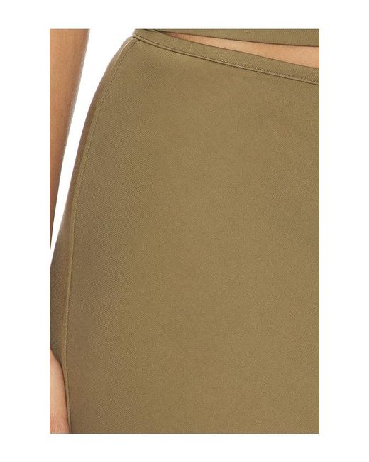 SAU LEE Natural Timo Jersey Skirt