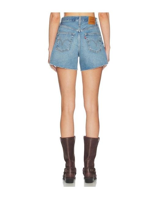 Levi's Blue Ribcage Short Zip