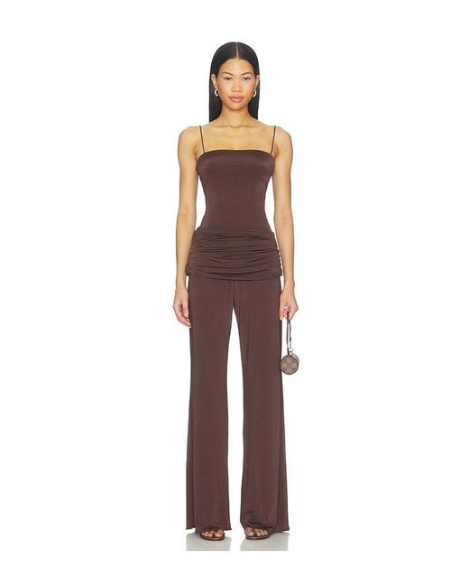 Amanda Uprichard Brown Mariko Pants