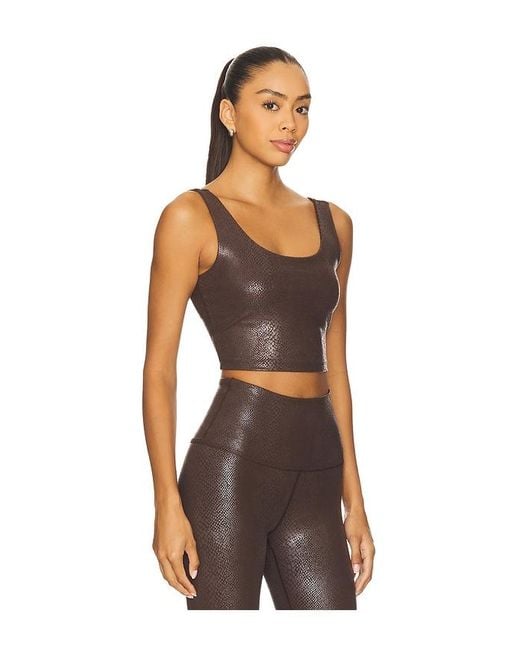 Beyond Yoga Multicolor Power Shine Sport + Street Cropped Tank Top