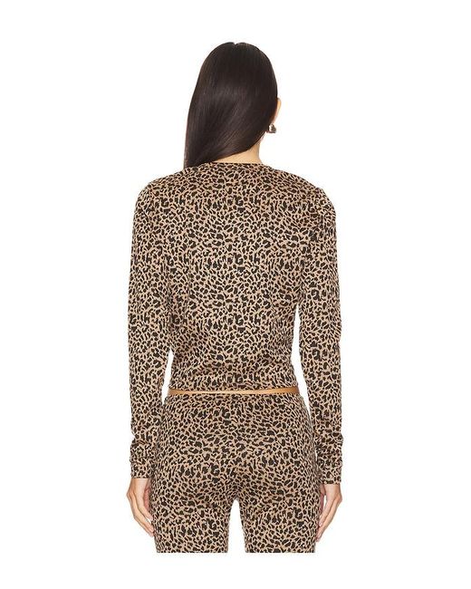 PULL CARDI en Brown Lioness en coloris Multicolor
