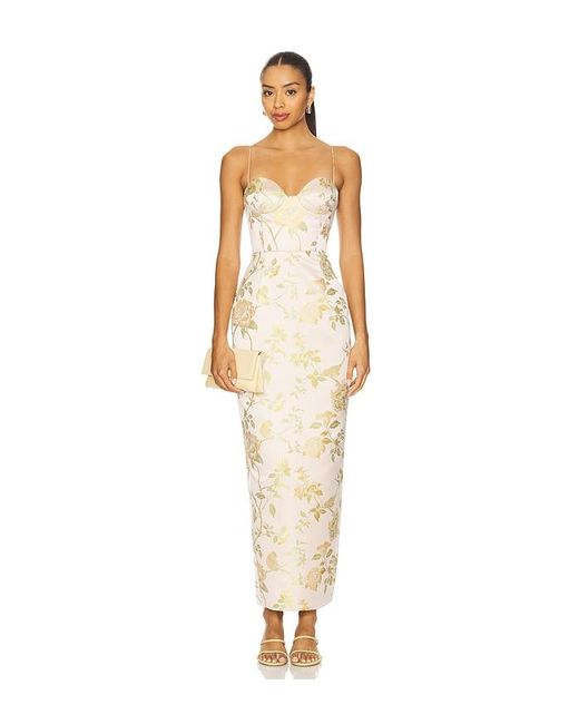 SAU LEE White Marielle Dress