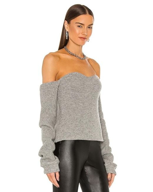 RTA Gray Mandana Top