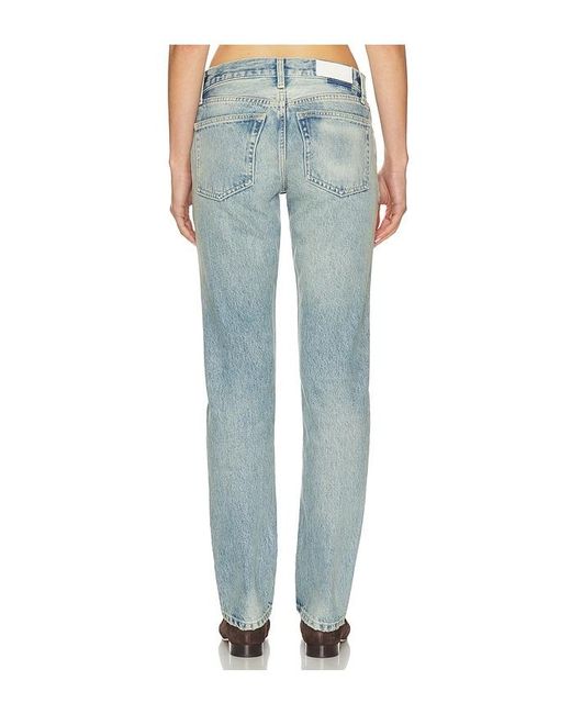 Re/done Blue The Slim Cig Jeans