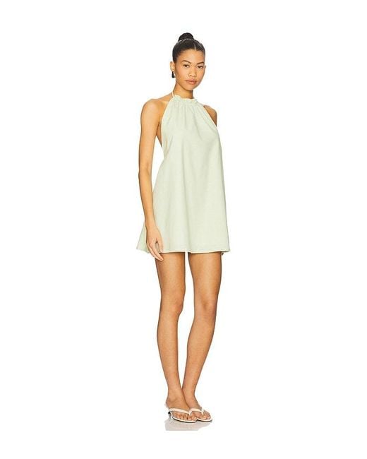 SNDY'S Multicolor Alysse Halter Mini Dress