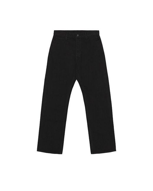 Fear Of God Black Denim 5-Pocket Jeans for men