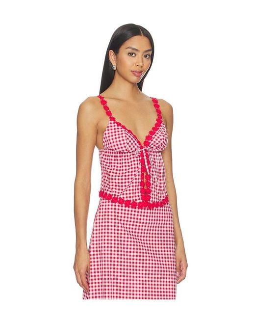 Peixoto Red Sienna Top
