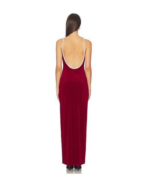 Nbd Red Juna Maxi Dress