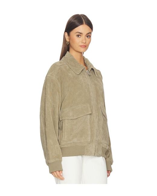 Citizens of Humanity Natural Vivienne Suede Jacket