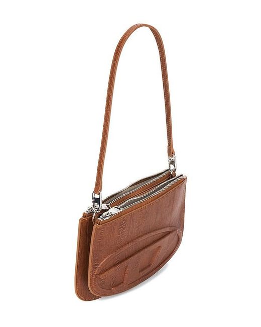 DIESEL Brown Twin Shoulder Bag