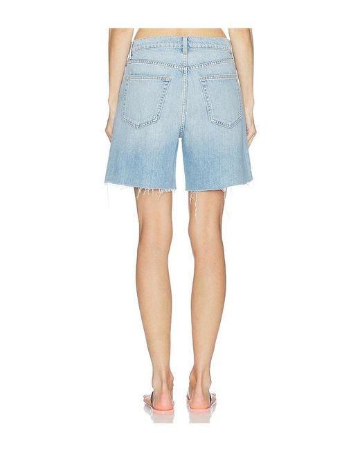 GRLFRND Blue Bella Cut Off Drawstring