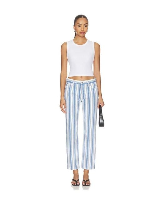 Citizens of Humanity Blue Anissa Straight Leg Jeans