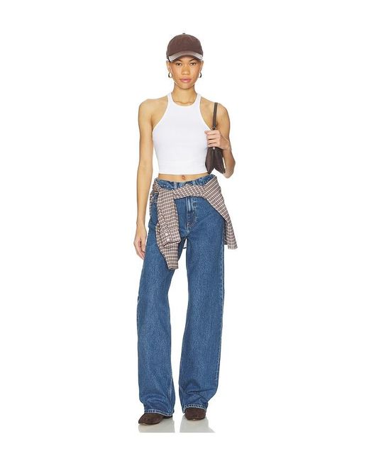 Dr. Denim Blue Echo Straight Leg