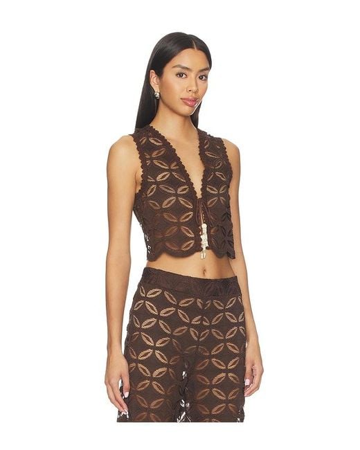Waimari Brown Toscana Vest