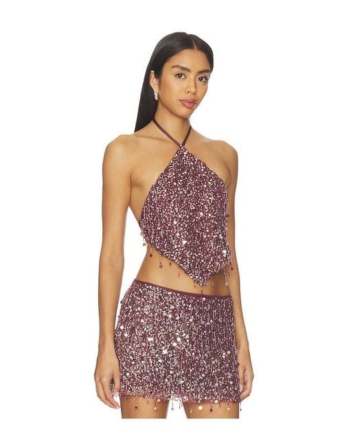 Asta Resort Red X Revolve Clair Camisole