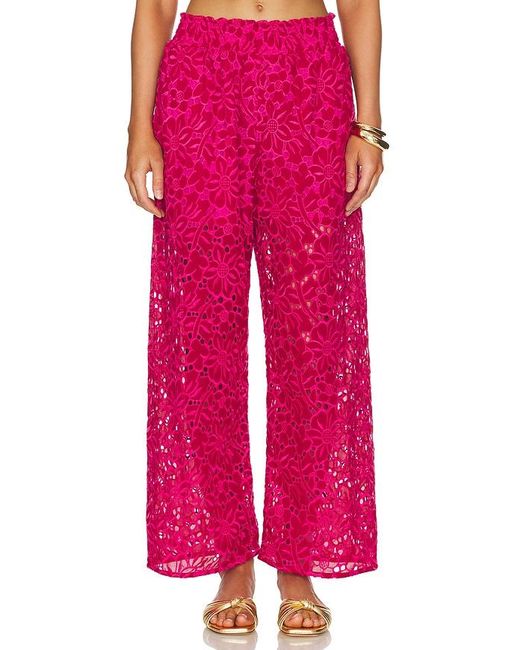 Pantalones zhara Waimari de color Pink