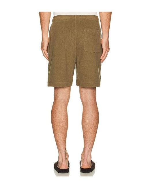 Vince Green Boucle Elastic Waist Short for men