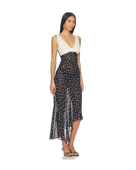 LPA Black Dorothy Maxi Dress