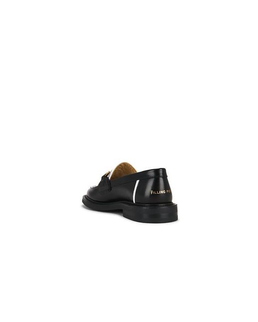 Filling Pieces Black Broken Plate Loafer for men