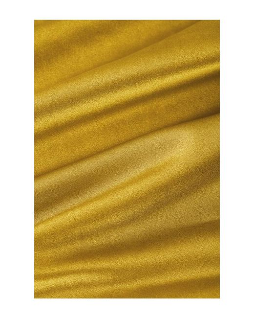 SRG Yellow Marion Silk Skirt