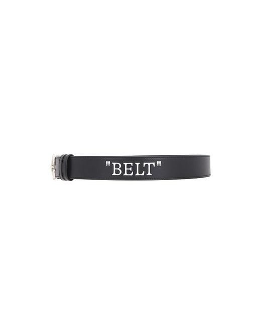 Off-White c/o Virgil Abloh Black Arrow 35Mm Belt for men
