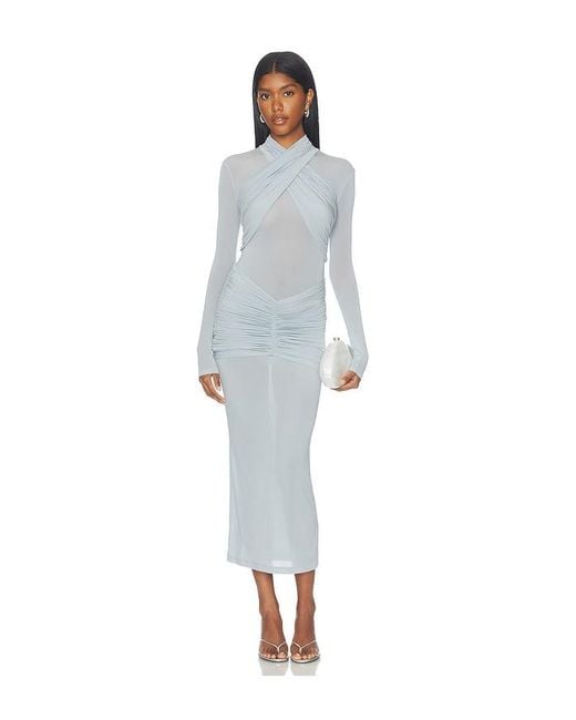 FRANÃOISE Blue Odessa Dress