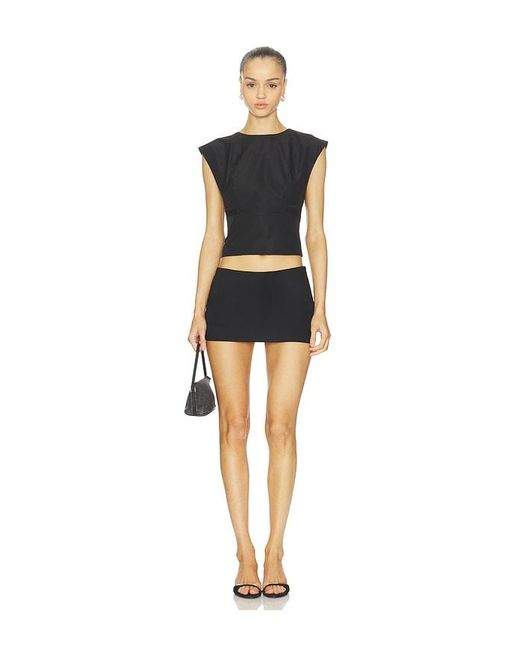 ALL THE WAYS Black Eliska Top