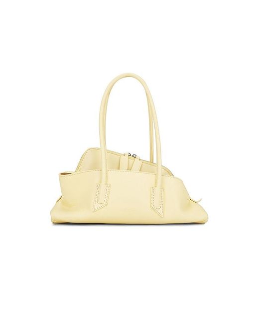 The Attico Metallic La Passeggiata Small Top Handle Bag
